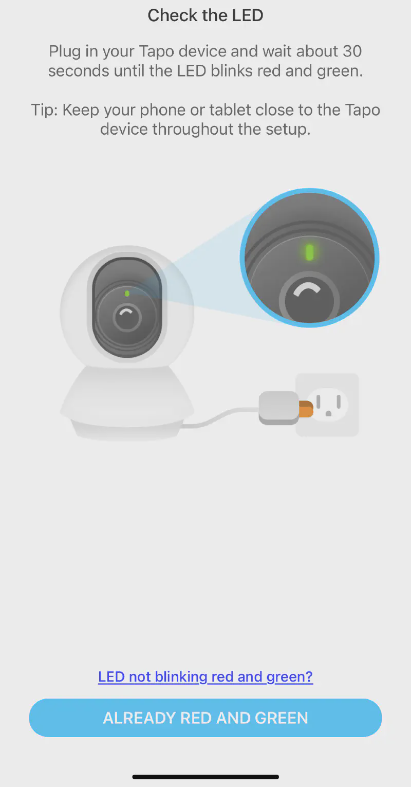 Device LED Status Indicators